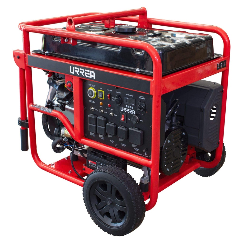 Generador a gasolina 13000 W, 713 cc, voltaje de salida 120-240 V Urrea
