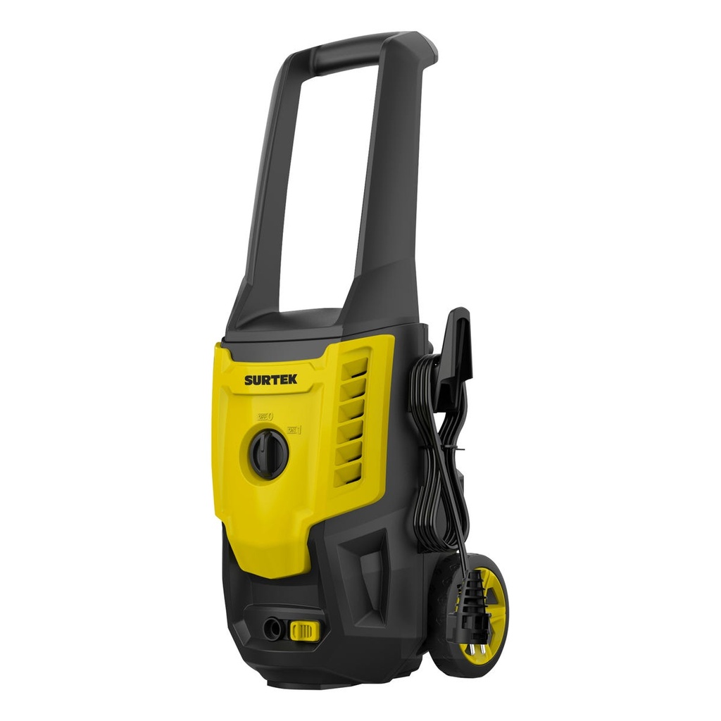 Hidrolavadora eléctrica 1500 W 127 V 1800 PSI, 5.5 Lt por minuto flujo máximo Surtek