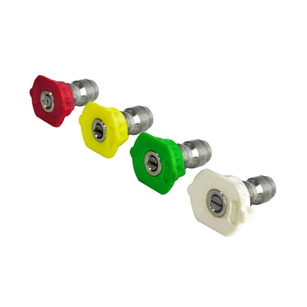 Boquillas para hidrolavadora eléctrica de rociado de alta presión, 4 piezas Surtek