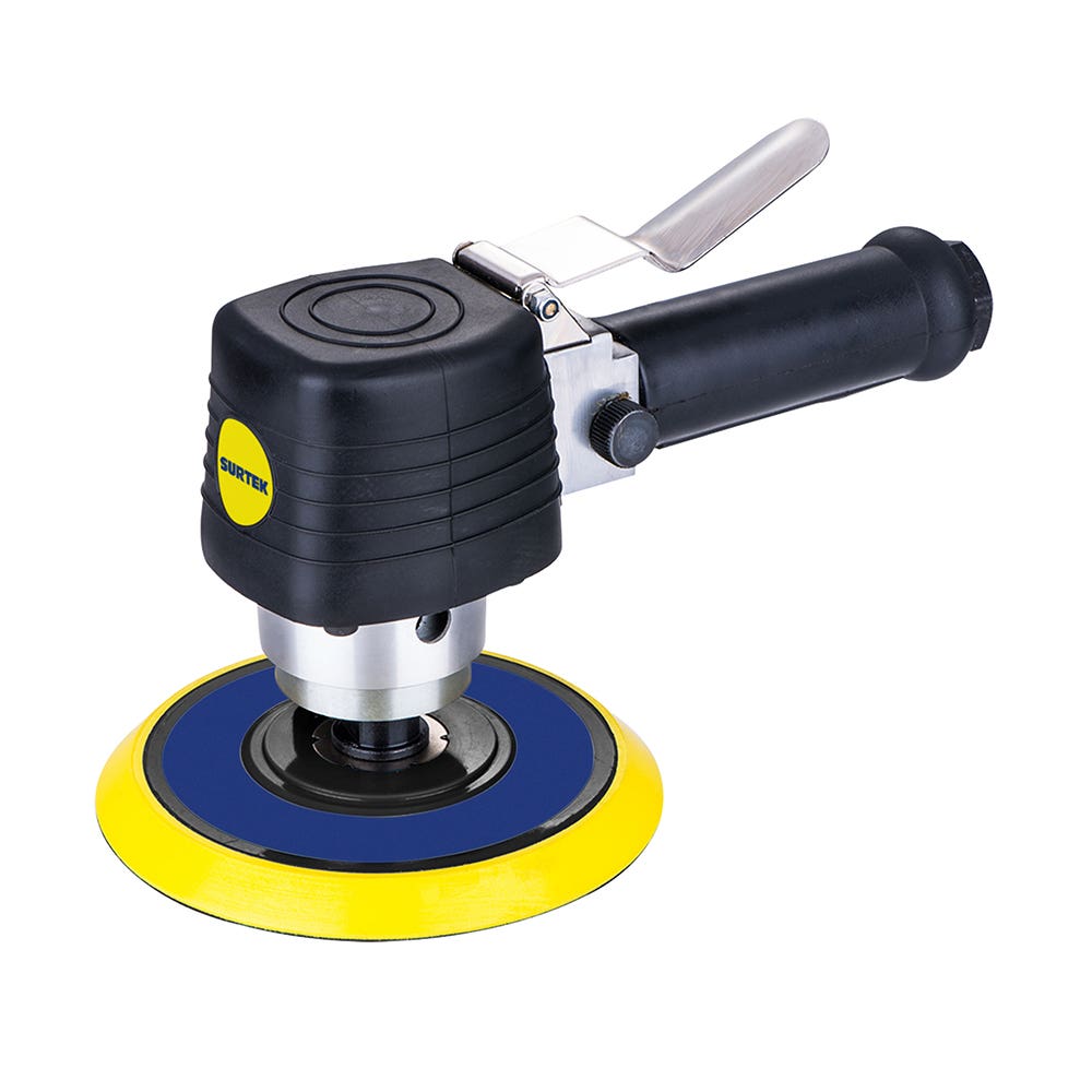 Lijadora neumática rotativa 6" 10,000RPM, eje de 5/16" Surtek