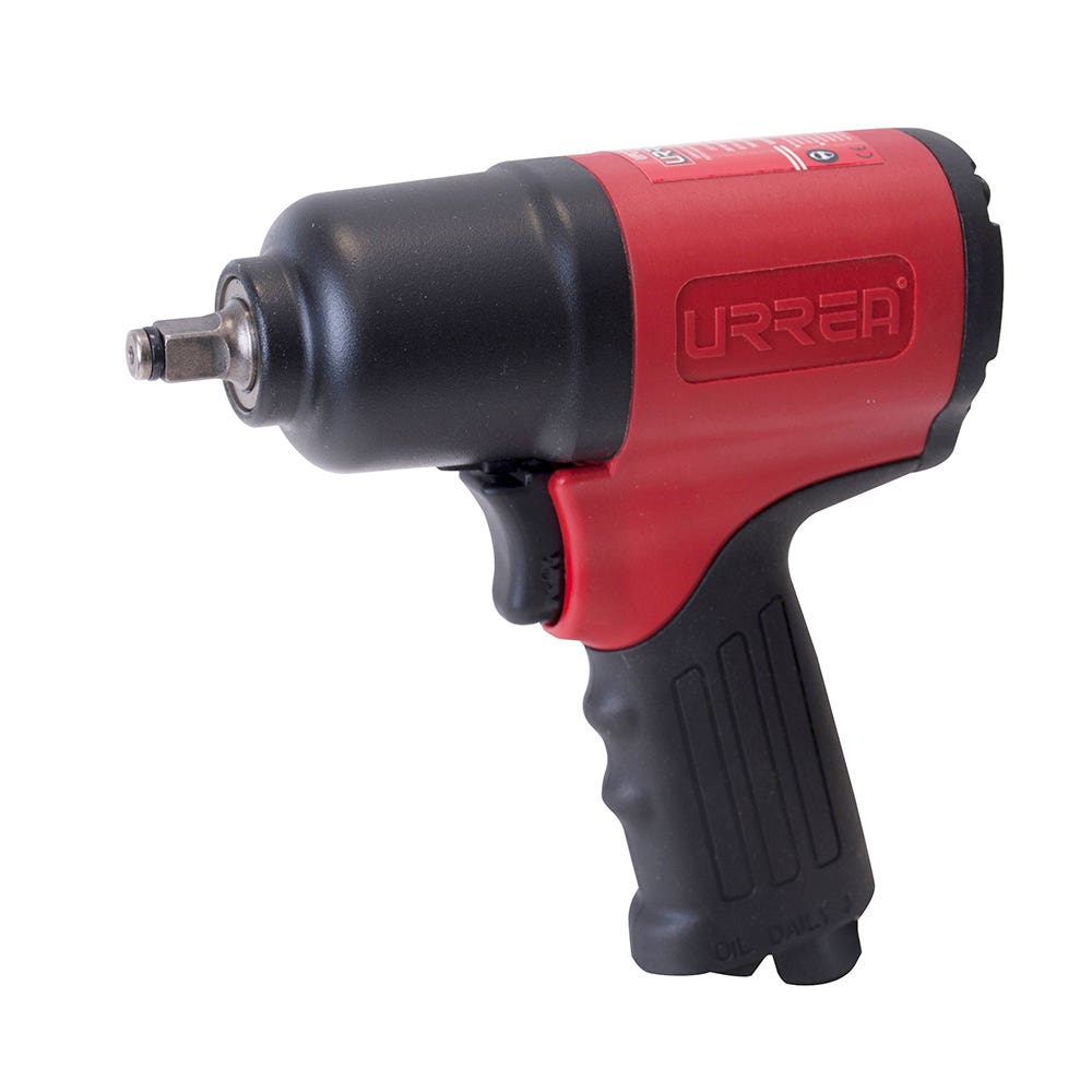 Pistola de impacto neumática cuadro de 3/8" 280 Ft-lb sistema twin hammer Urrea