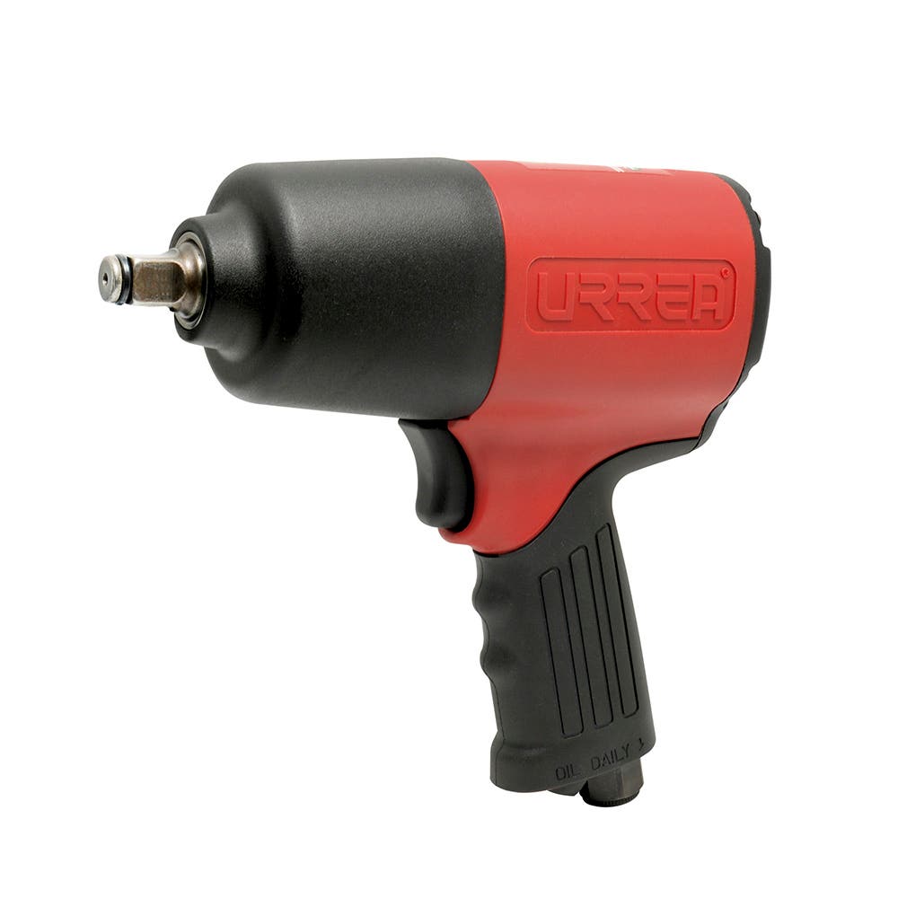 Pistola de impacto neumática cuadro de 1/2" 510 Ft-lb sistema twin hammer Urrea