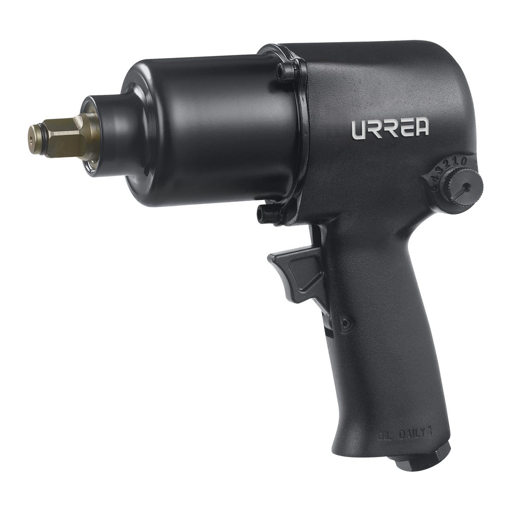 Pistola de impacto neumática cuadro de 1/2" 490 Ft-lb sistema twin hammer Urrea