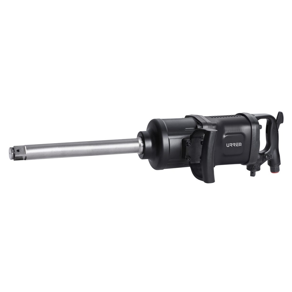Pistola de impacto neumática cuadro de 1" 4,500 Ft-lb con extensión 9" sistema twin hammer Urrea