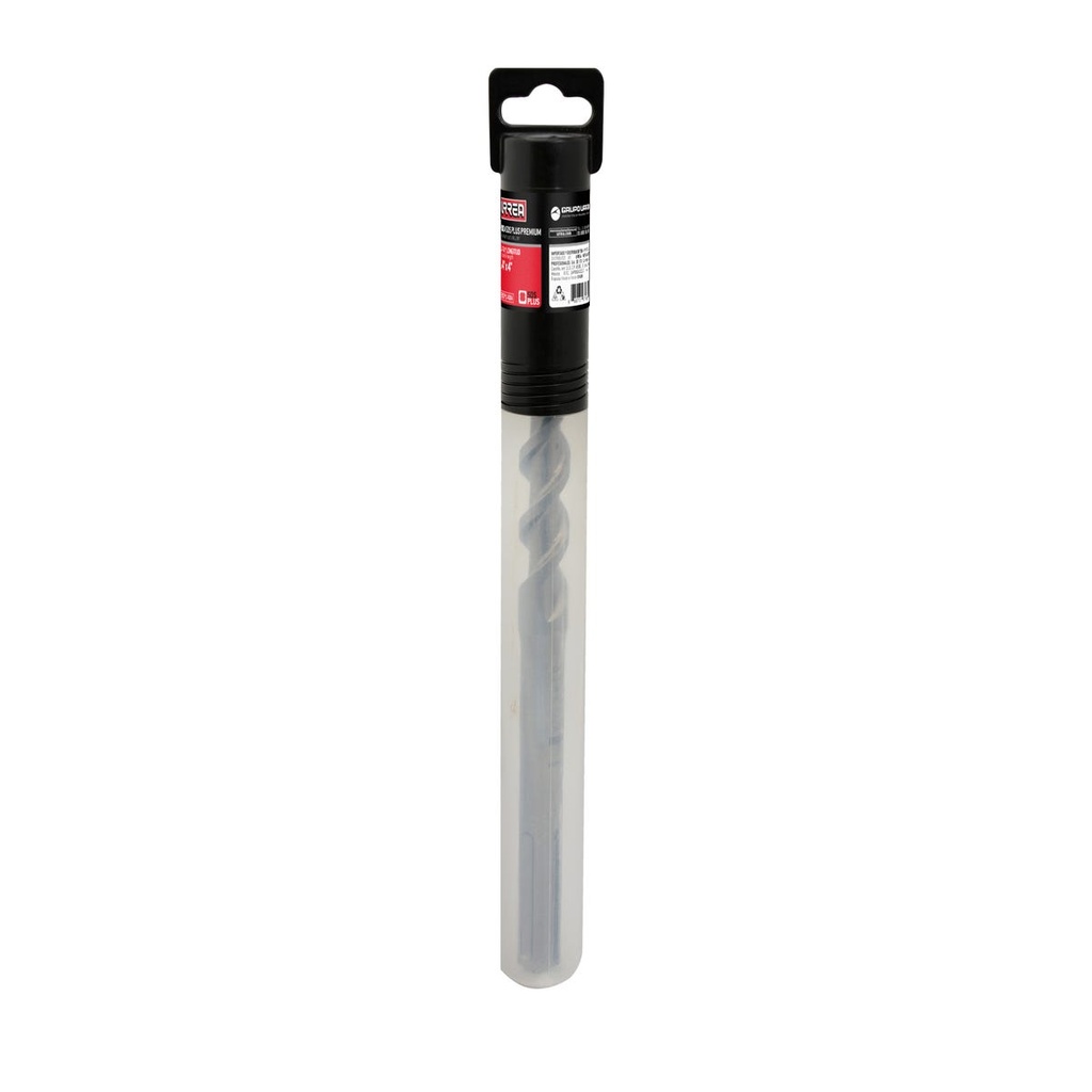 Broca para concreto de acero SDS PLUS 1/4" x 4" con punta delgada Urrea