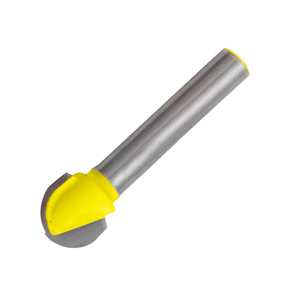 Broca para router de acero de media caña 1/2" zanco de 1/4" Surtek