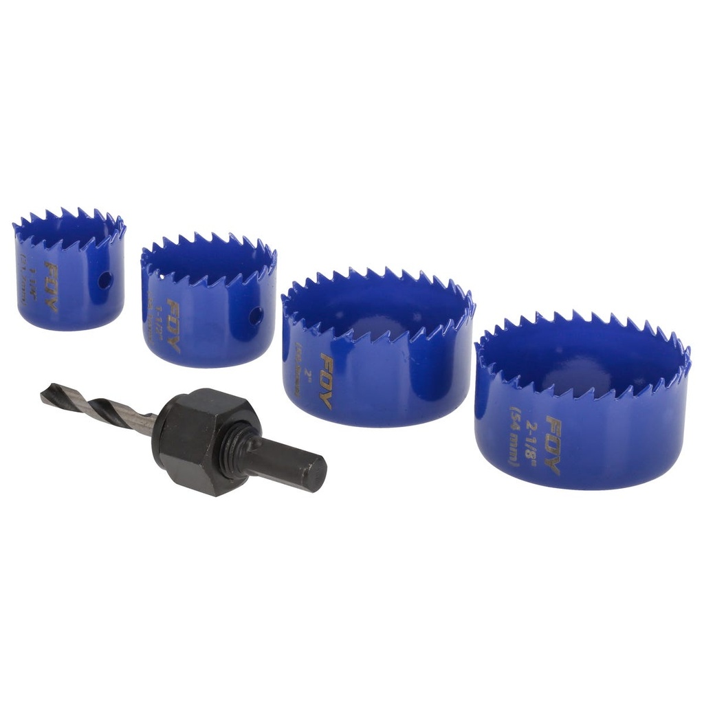 Juego de sierras cortacirculos, 5 piezas Foy