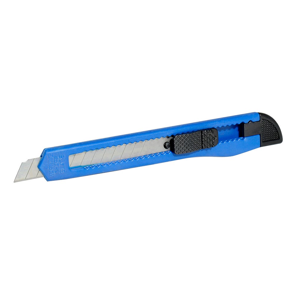 Cutter con cuerpo de plástico de 9 mm Foy