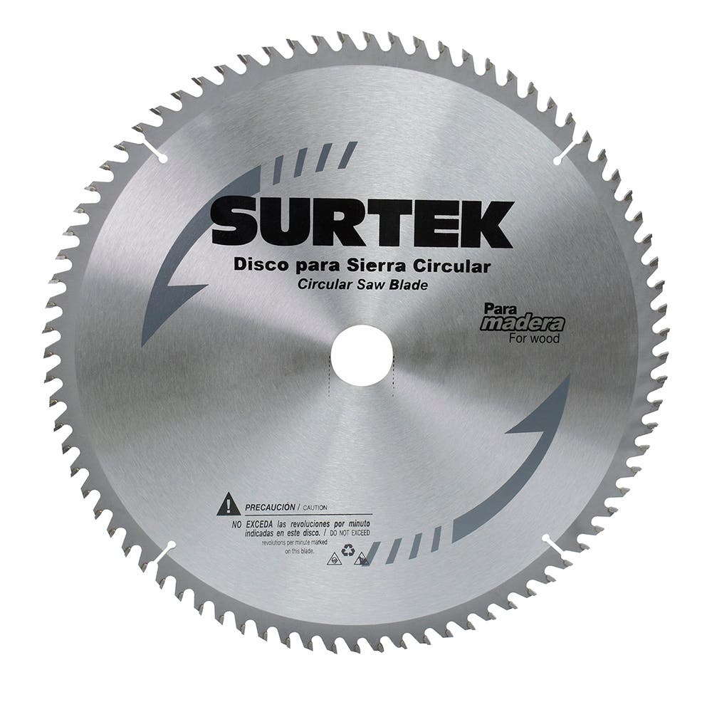 Disco para sierra circular para corte madera 30 dientes, 4-3/8" Surtek