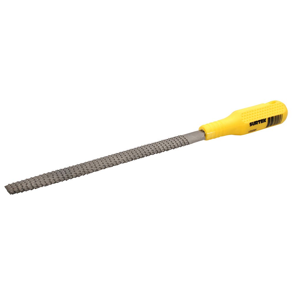 Lima media caña escofina con mango plástico 8" x 13/16" Surtek