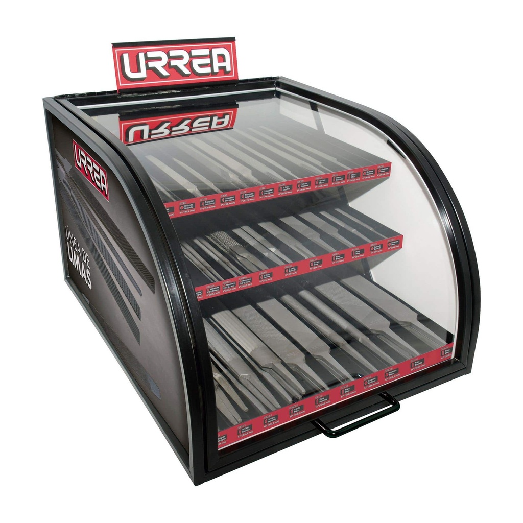 Despachador con limas, 217 piezas Urrea