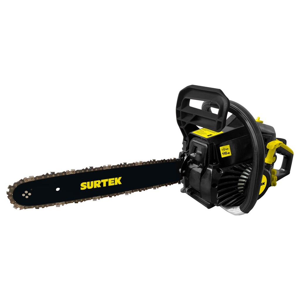 Motosierra a gasolina 16", 45cc Surtek