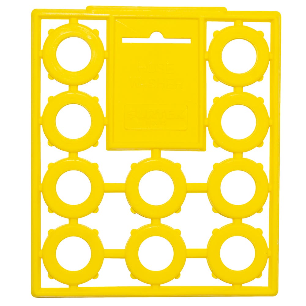 Juego de empaques de hule para conector para manguera de riego, 10 piezas Surtek