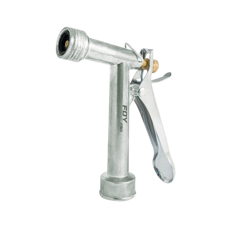 Pistola para riego metálica 3/4" GHT, 5" Foy