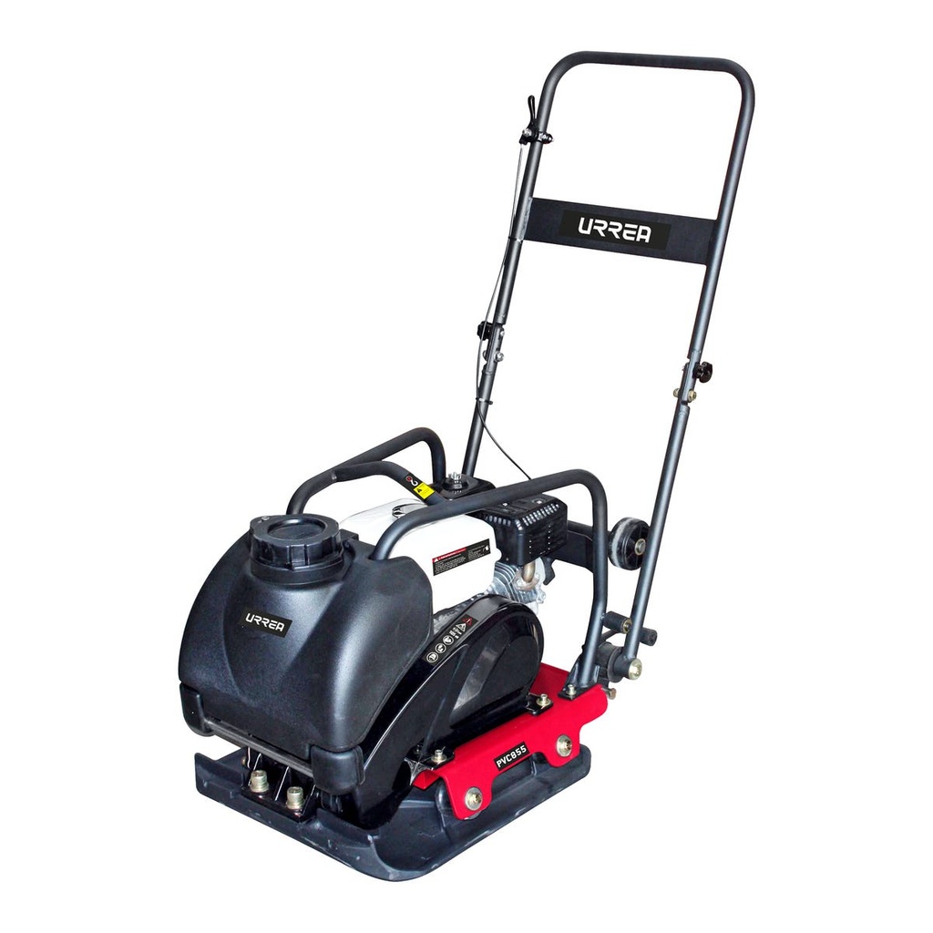 Placa compactadora a gasolina con motor de 4 tiempos 5.5 HP Urrea
