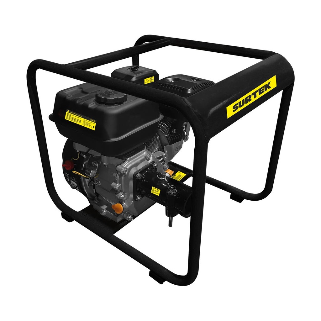 Vibradora de concreto a gasolina con motor de 4 tiempos 6.5 HP Surtek