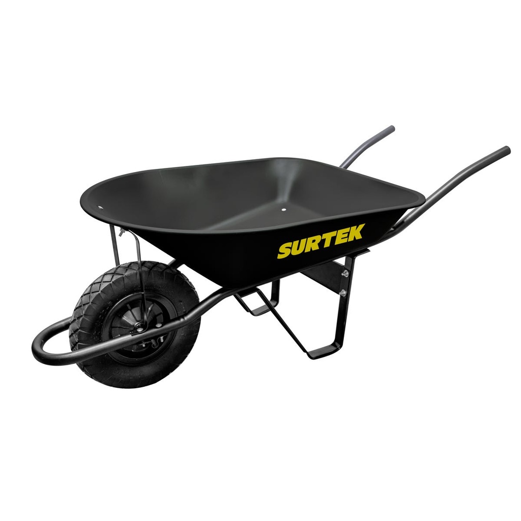 Carretilla ligera con bastidor metálico 5.5 Ft llanta neumática reforzada de 4 capas Surtek