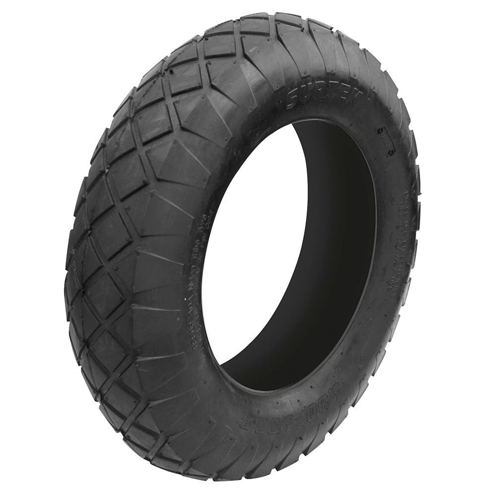 Llanta neumática reforzada 4 capas de 16" sin rin para carretilla Surtek