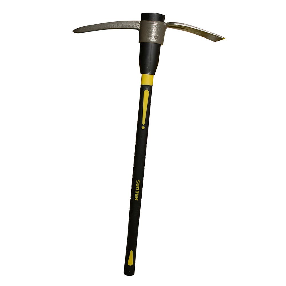 Talacho-pico con mango de fibra de vidrio de 36", 5 lb Surtek
