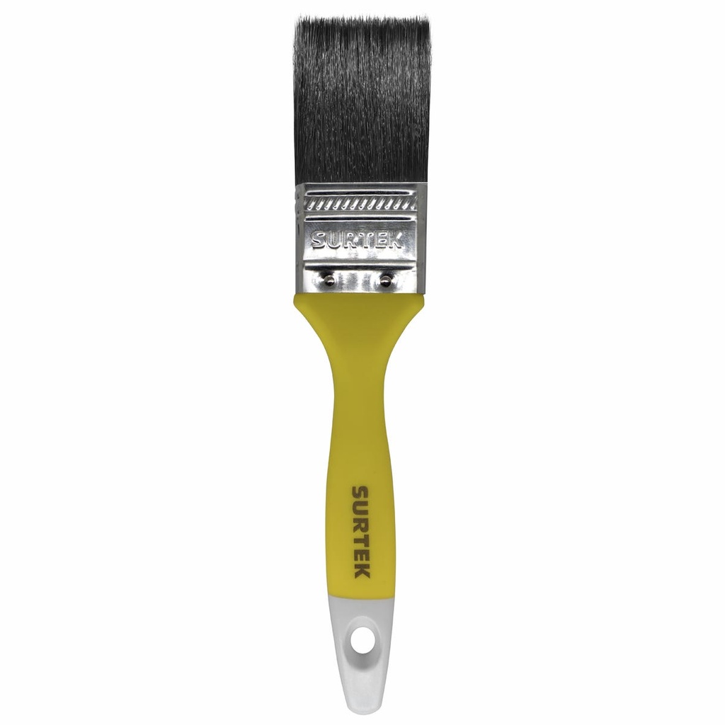 Brocha de cerdas naturales con mango plástico 1-1/2" x 47 mm, grosor de cerda 10 mm Surtek