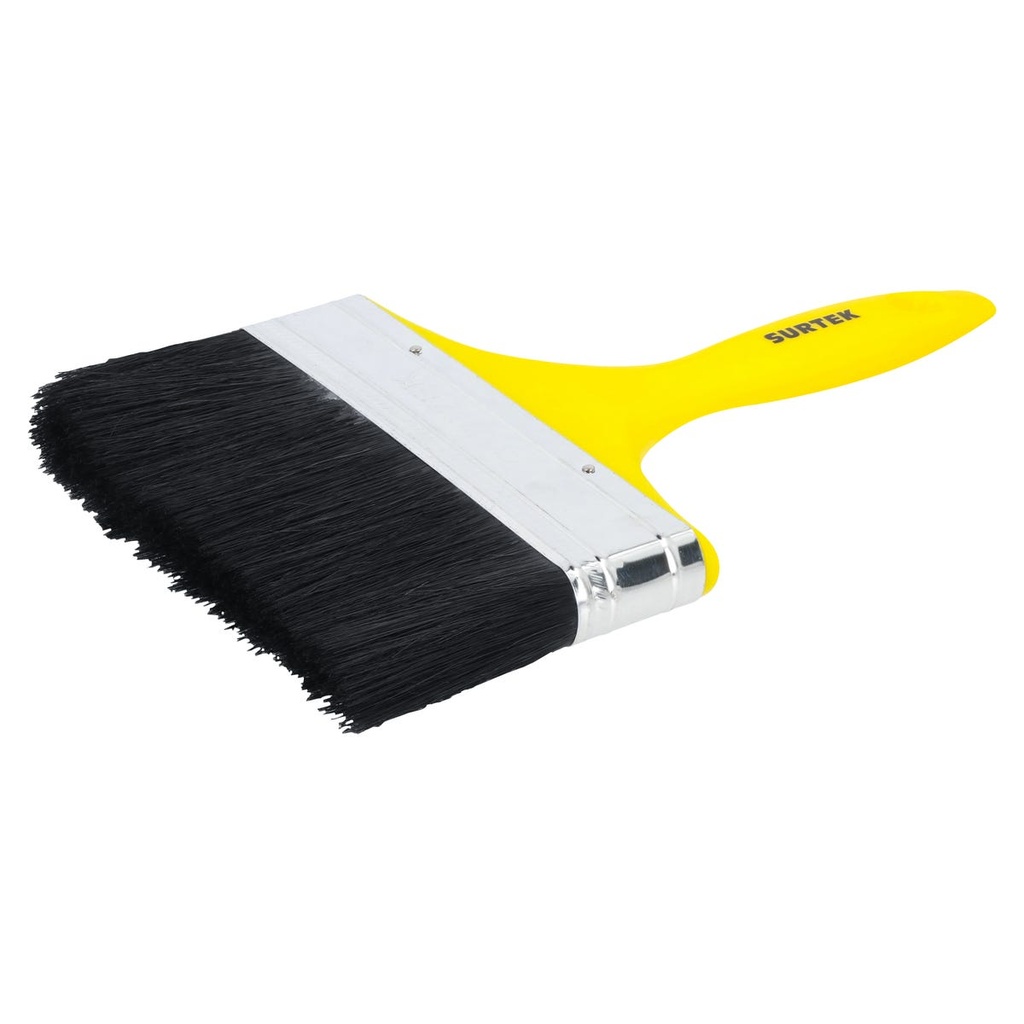 Brocha de cerdas naturales con mango plástico 6" x 60 mm, grosor de cerda 18 mm Surtek