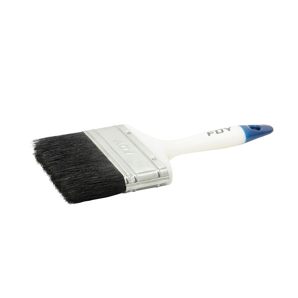 Brocha de cerdas naturales con mango plástico 5" x 54 mm, grosor de cerda 18.5 mm Foy