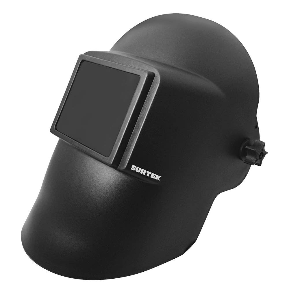 Careta para soldar, vision 107 x 87, lente amplio y ajuste de matraca Surtek