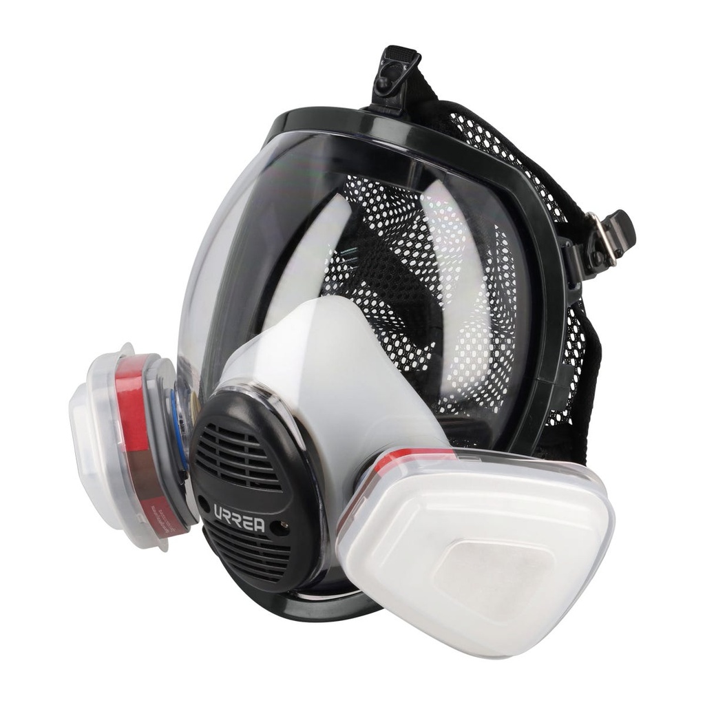 Mascarilla respirador cara completa 2 filtros Urrea