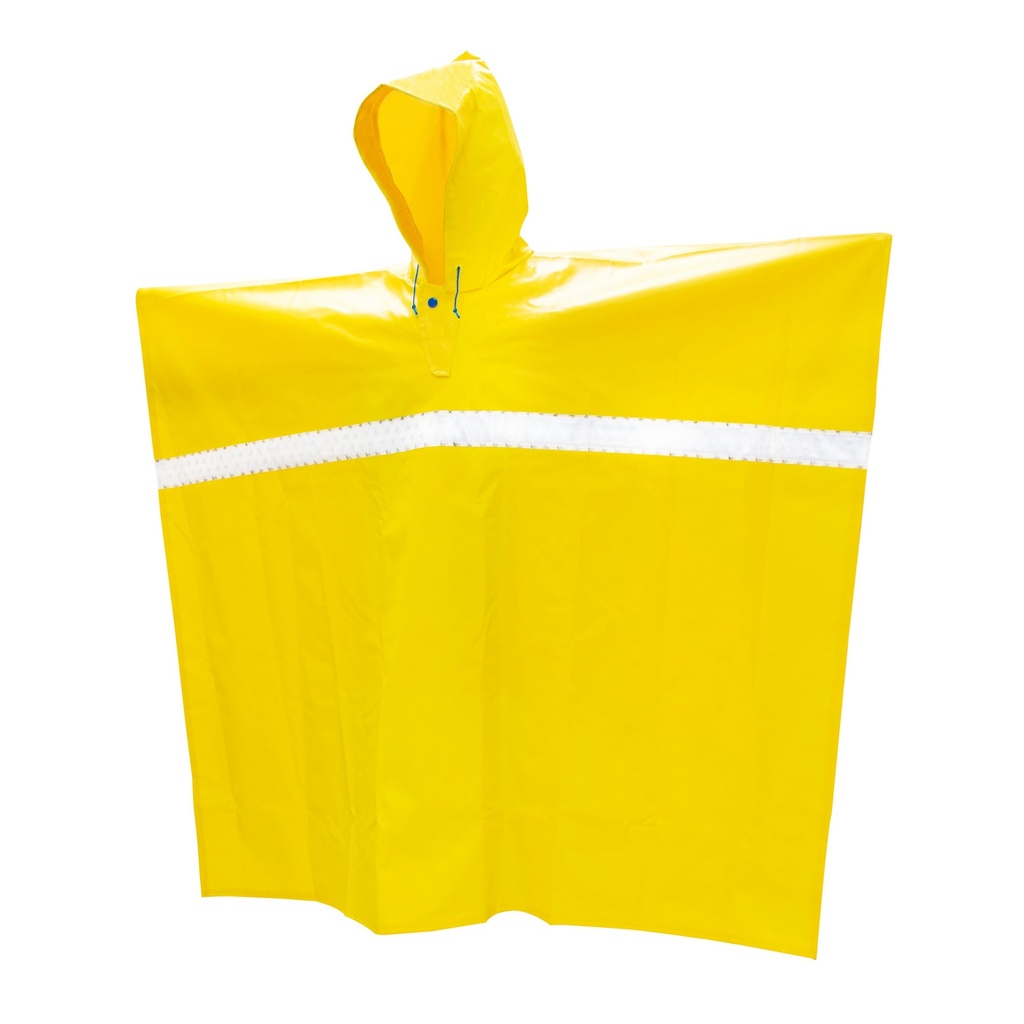 [USIM50] Poncho impermeable con reflejante térmico unitalla Urrea
