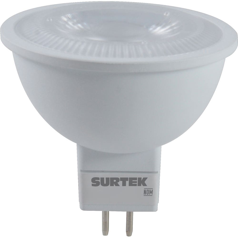 Lámpara de LED tipo MR16, 4.5 W luz de día Surtek