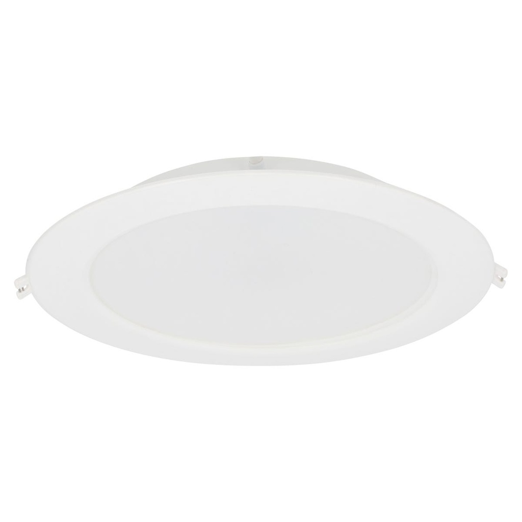 Luminario de LED empotrable redondo 18 W, luz de día Surtek