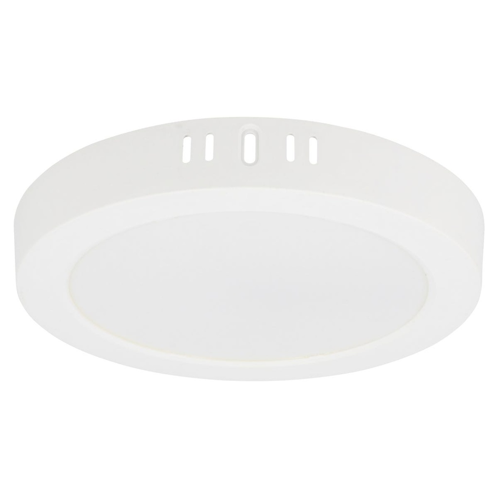 Luminario de LED de sobreponer redondo 18 W, luz de día Surtek