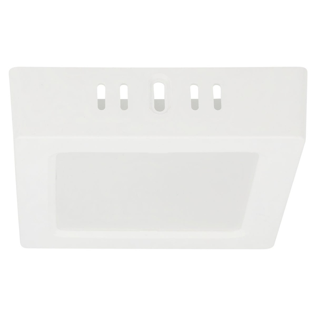 Luminario de LED de sobreponer cuadrado 6 W, luz de día Surtek