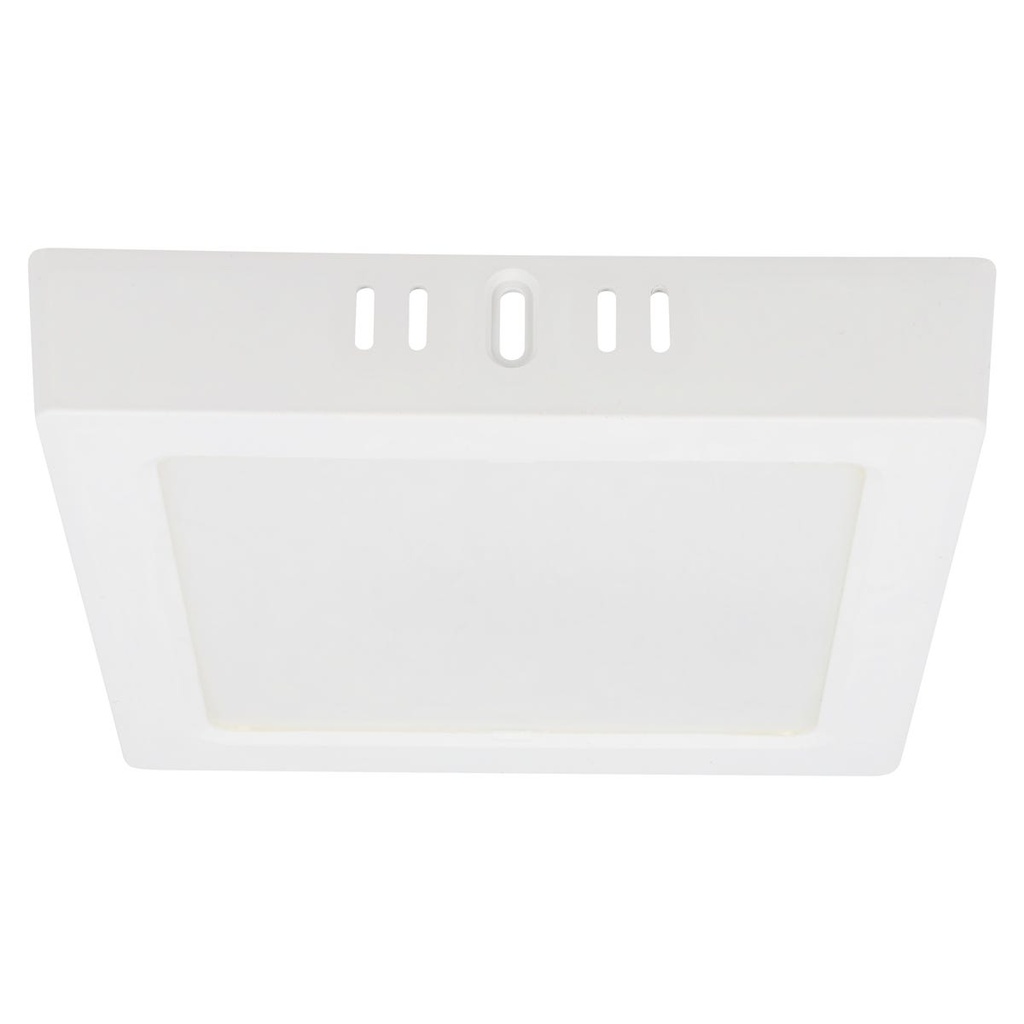 Luminario de LED de sobreponer cuadrado 12 W, luz de día Surtek