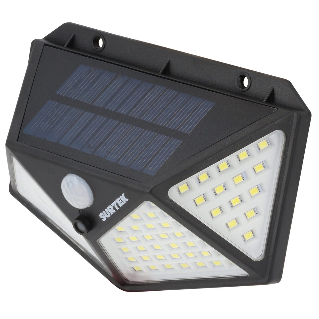Luminario de LED solar con sensor de 400 lm 1 W Surtek