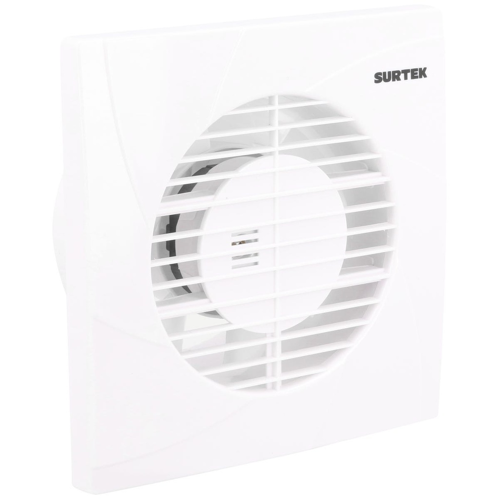 Extractor de aire domestico 5", 2.7m de alcance, 15 w, 101 m3/h, 40dB Surtek
