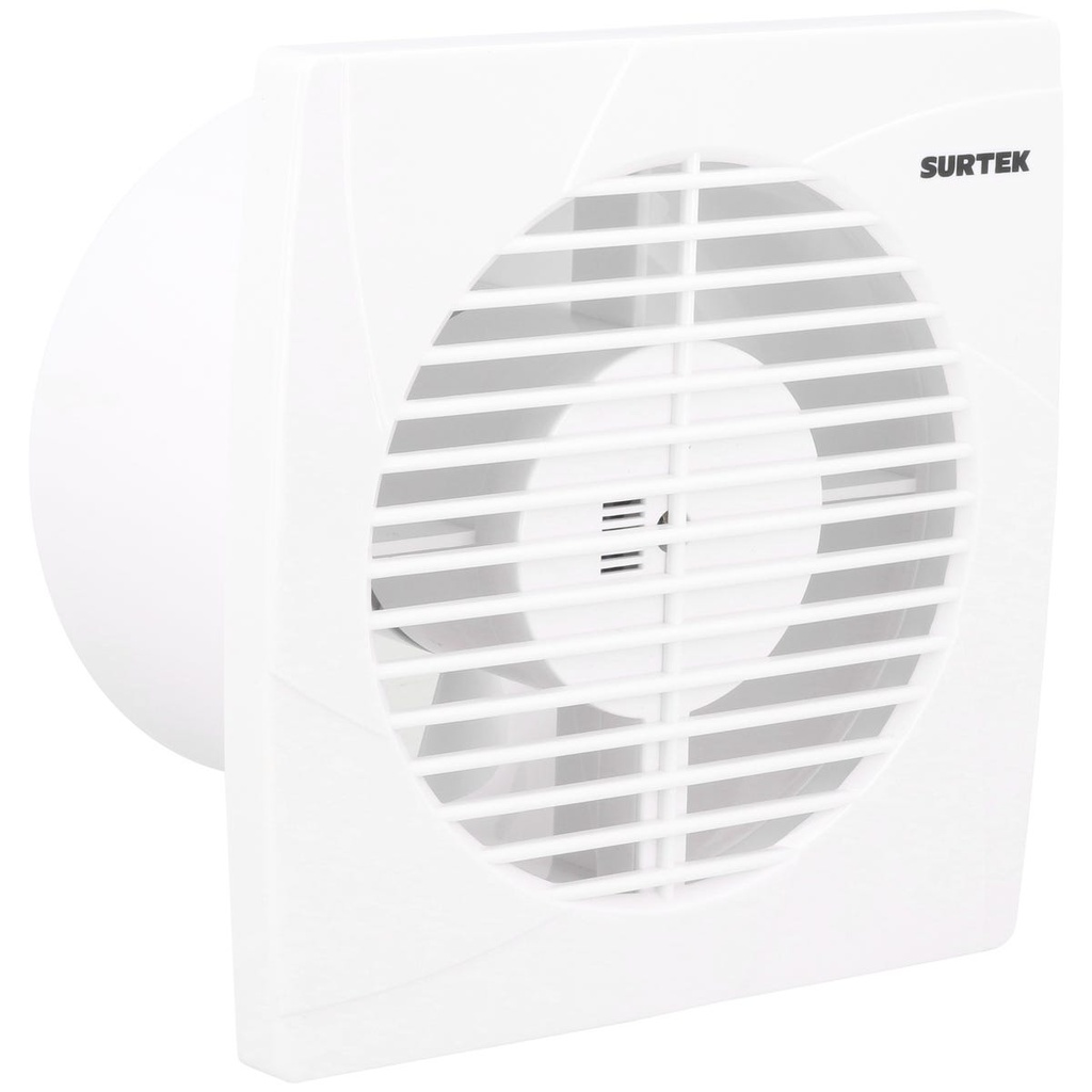 Extractor de aire domestico 6", 2.7m de alcance, 27 w, 173 m3/h, 40dB Surtek