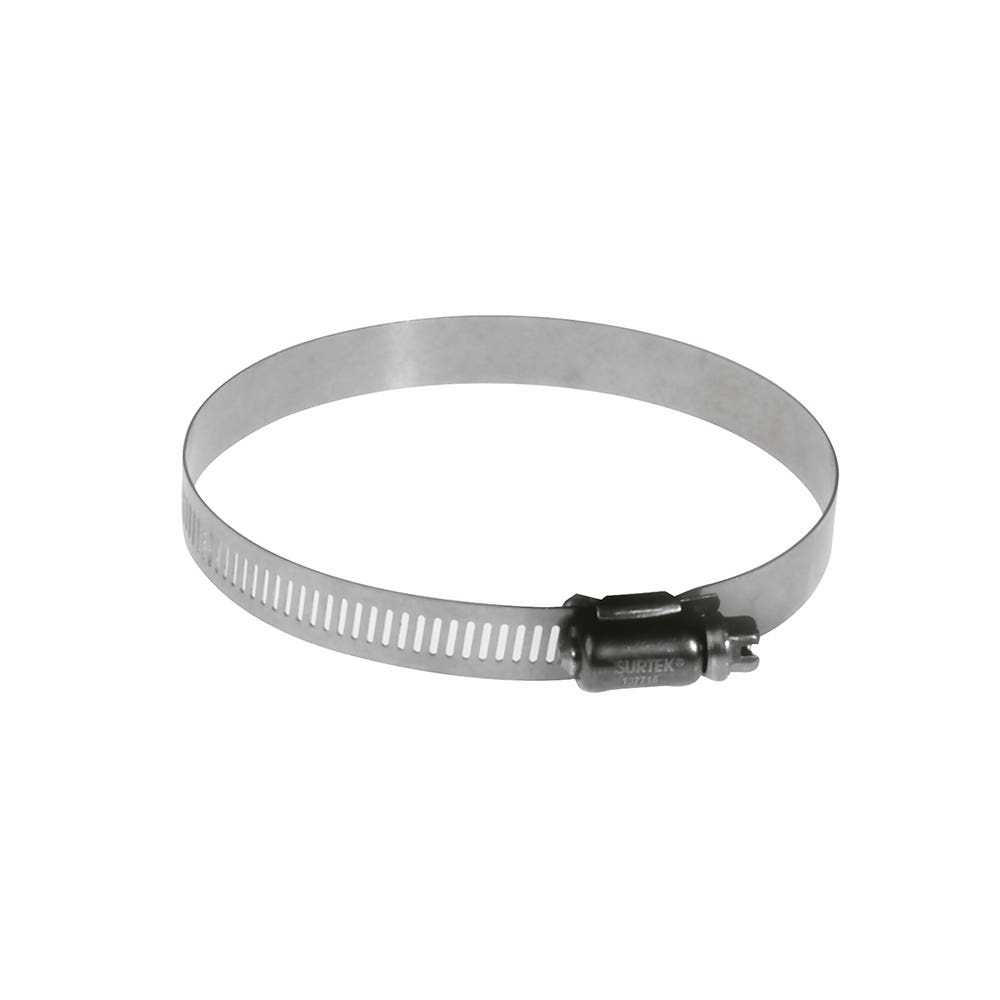 Abrazadera sin fin de acero inoxidable de 2-13/16" a 3-3/4" Surtek