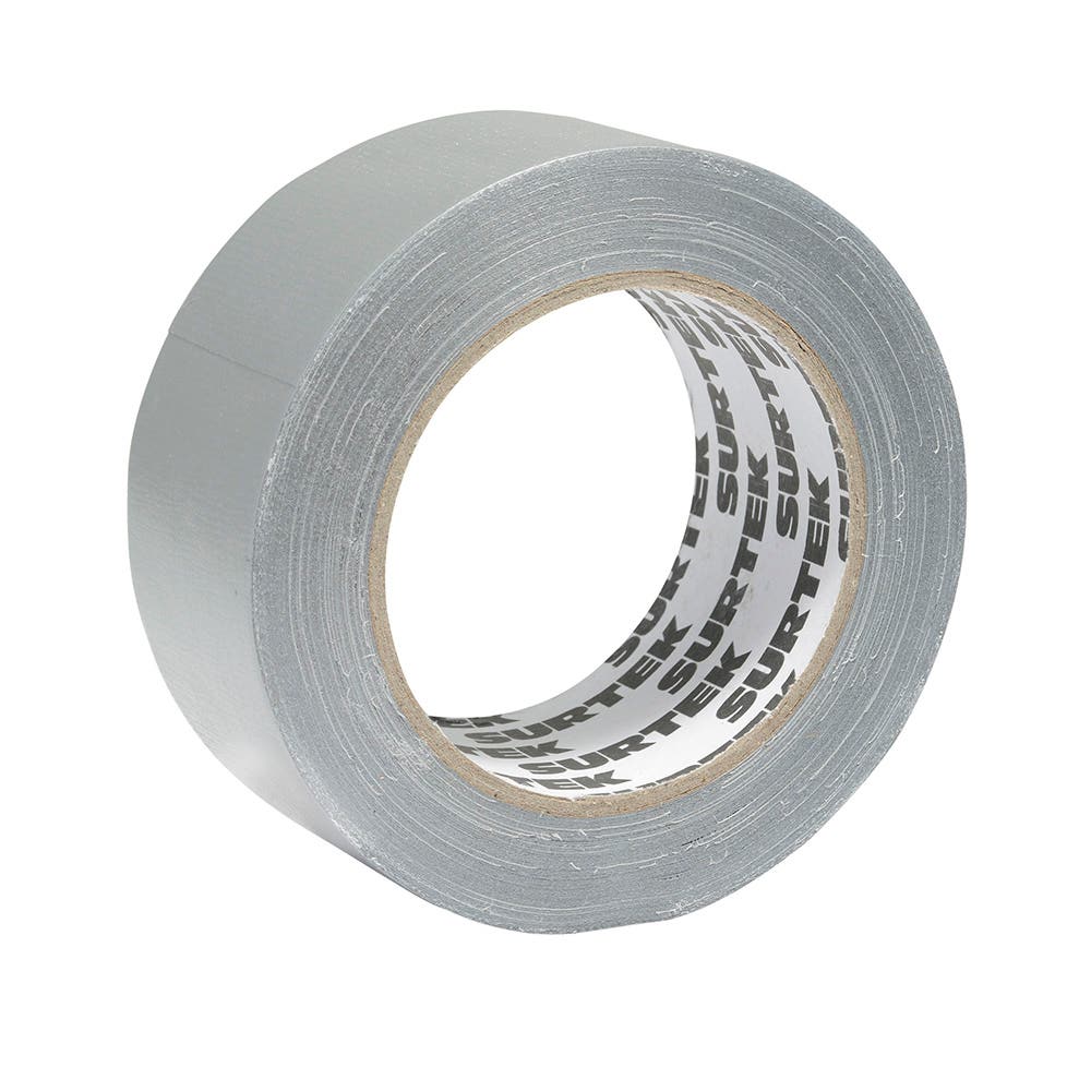 Cinta gris para ducto, 48 mm x 10 m Surtek