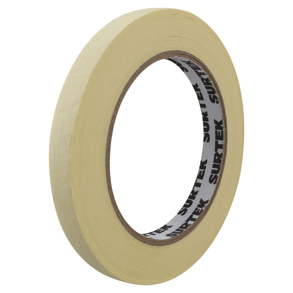 Cinta masking tape para enmascarar 13 mm x 50 m Surtek