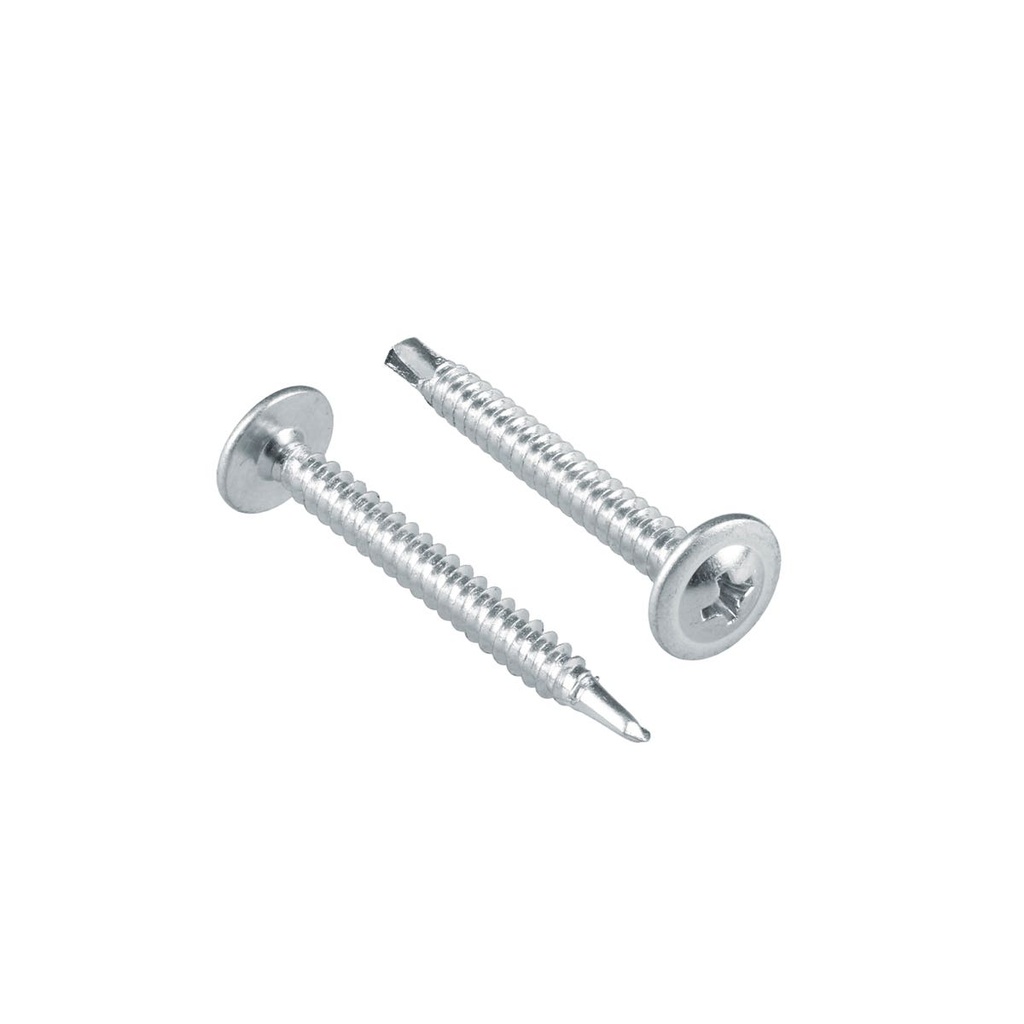 Pija cabeza de cruz punta de broca 1/2" x #8, 100 piezas Surtek