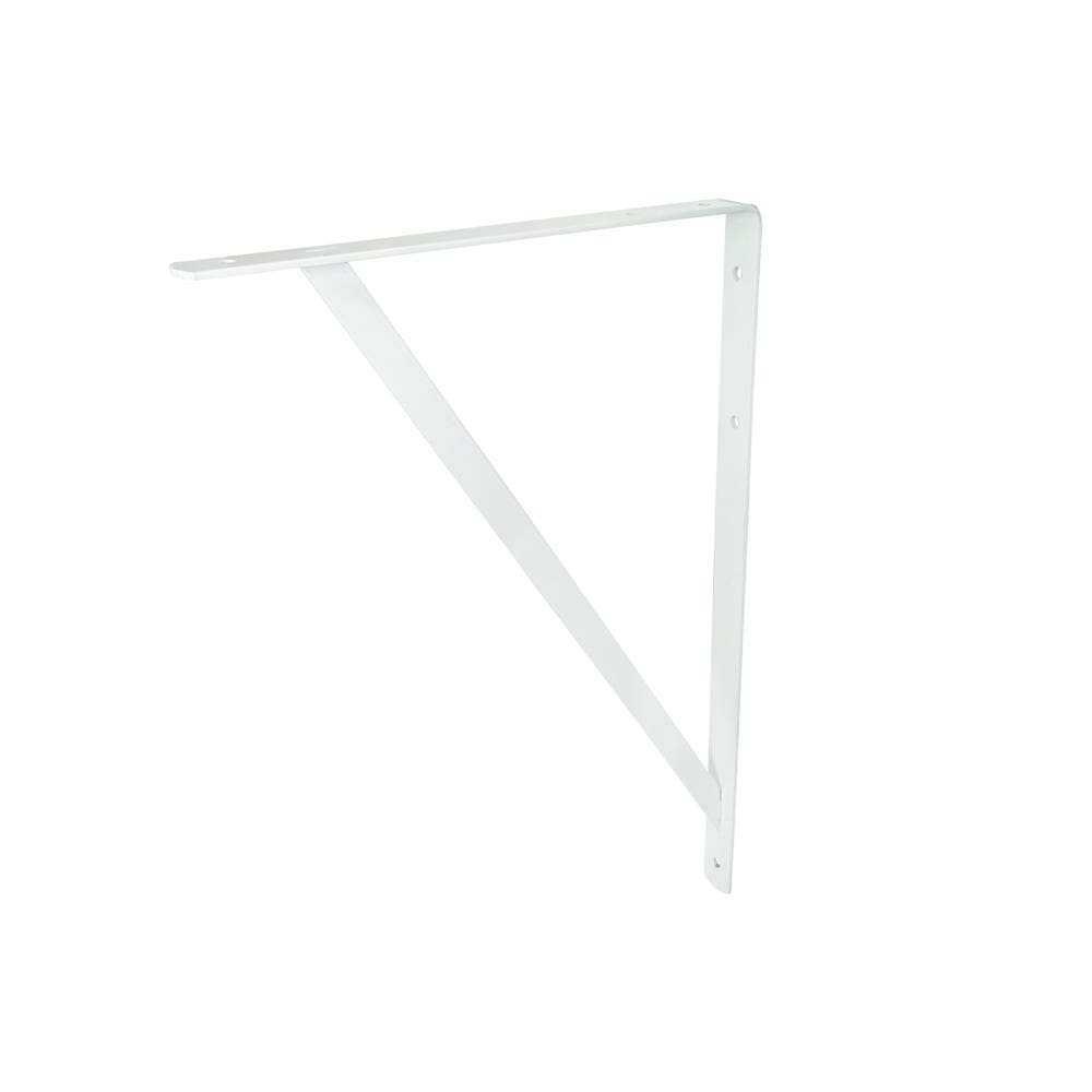 Ménsula con soporte color blanco 10 x 16" Surtek