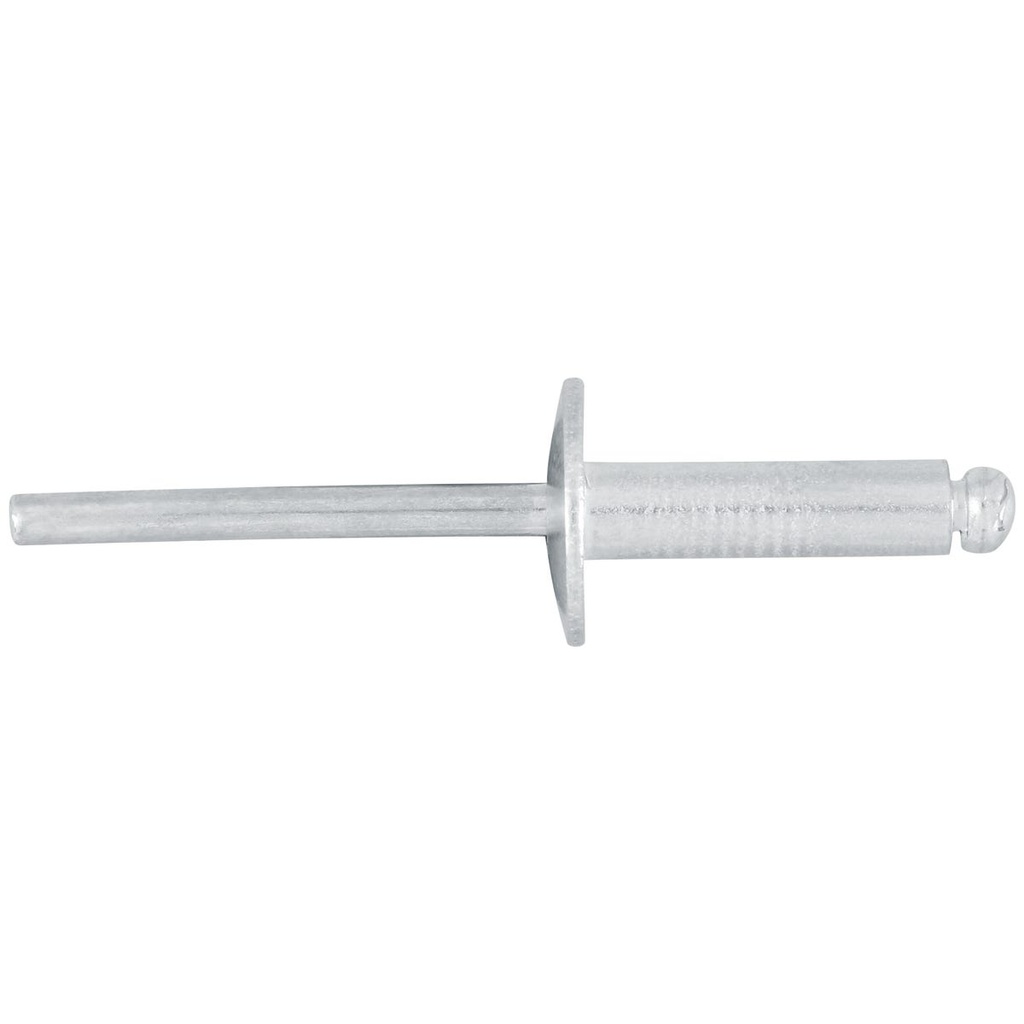 Remache cabeza ancha 3/16" x 1/2", 5 bolsas con 50 remaches Surtek