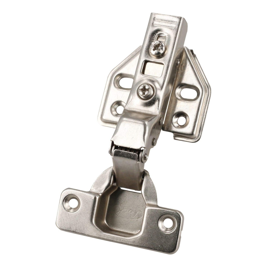 Bisagra curva bidimensional 35 mm, cierre suave Lock