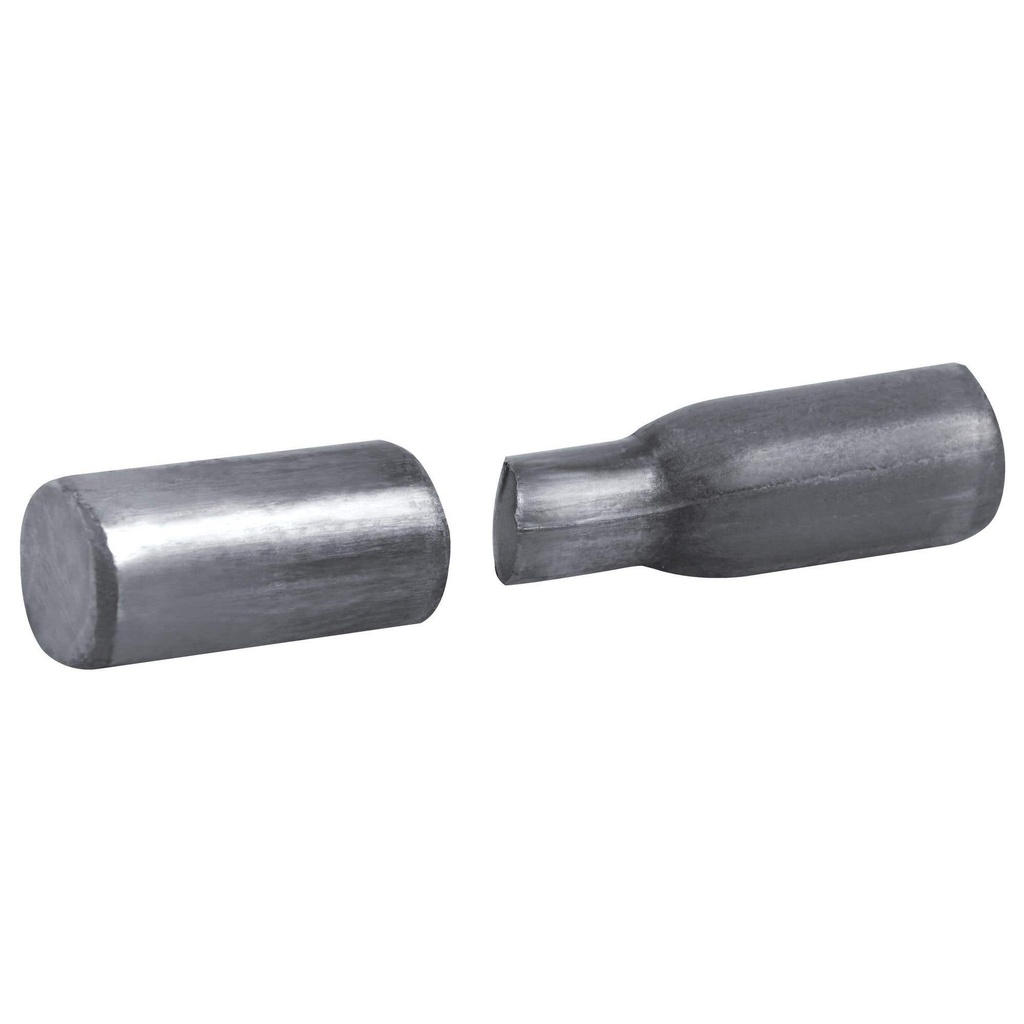Bisagra tubular 1" natural, para puertas y ventanas metálicas Lock