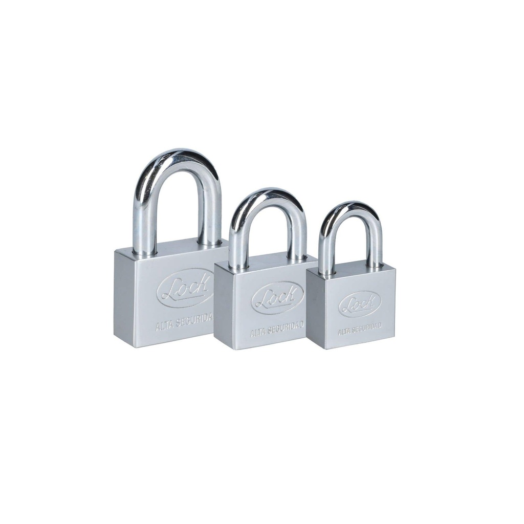 Candado de alta seguridad 60 mm, llave de disco Lock