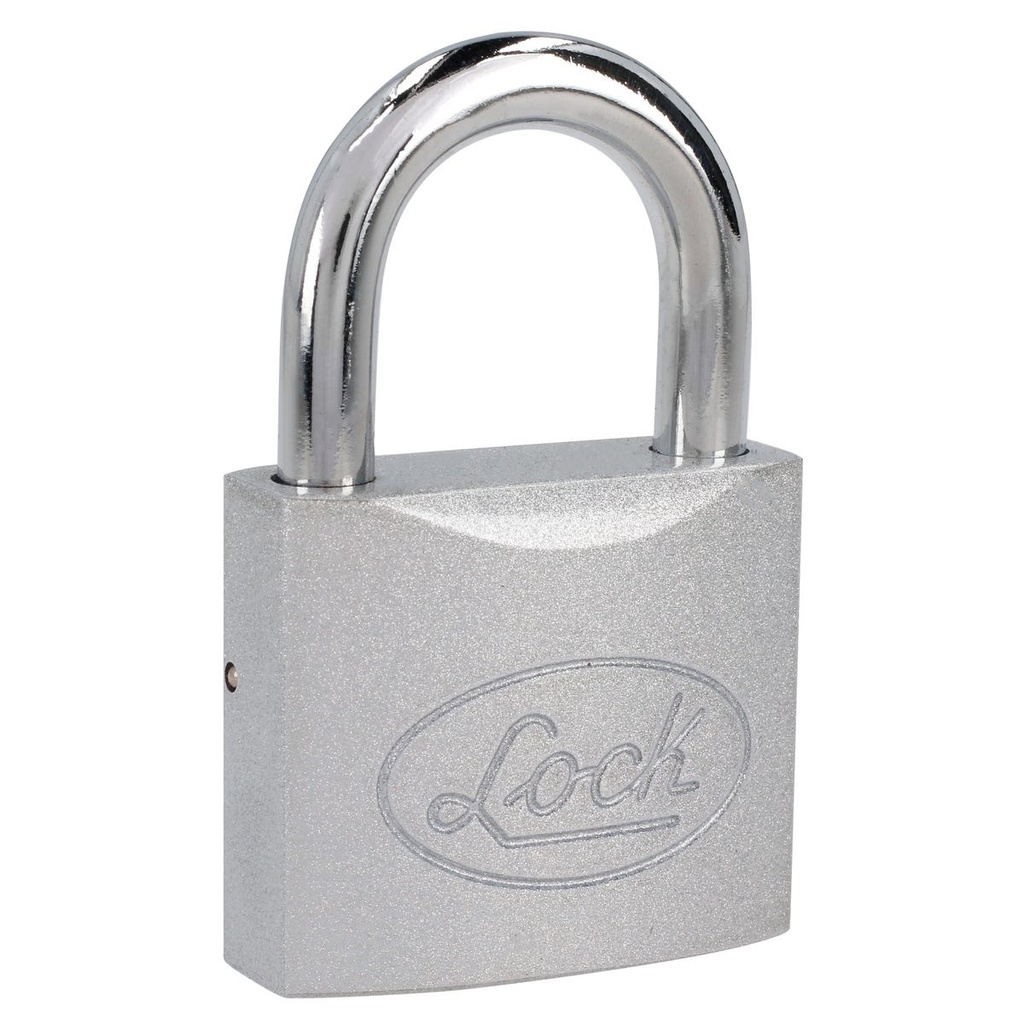 Candado de acero corto 50 mm, llave estándar Lock