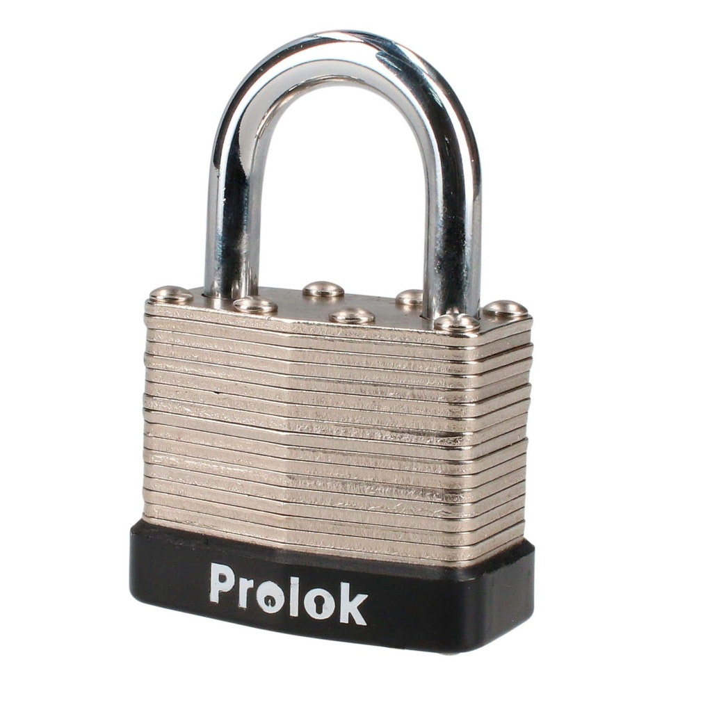 Candado laminado corto 40 mm, llave estándar Prolok