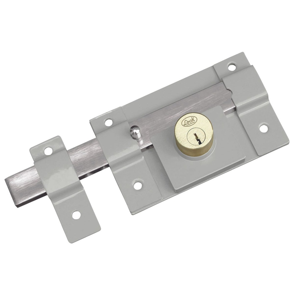 [L510GS] Cerradura para cortina barra libre función doble, llave estándar, en caja Lock