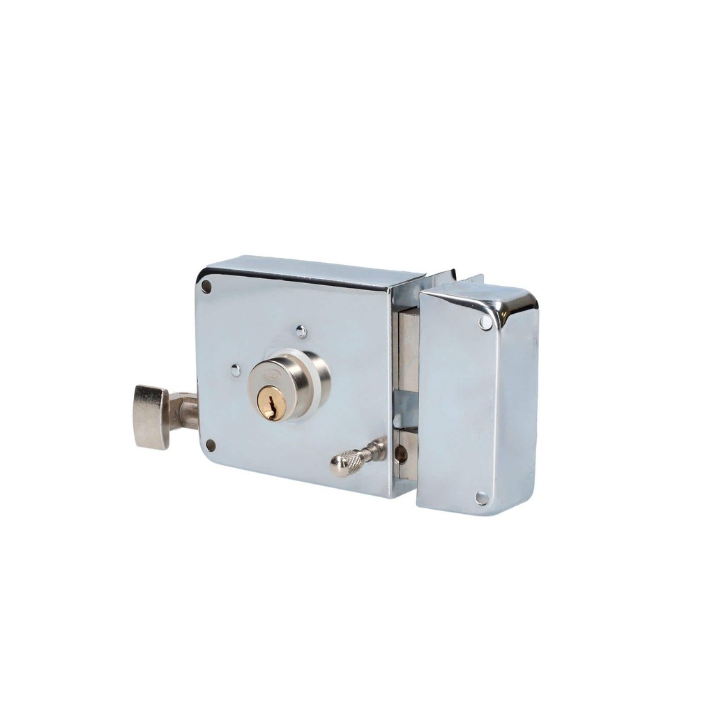 Cerradura de sobreponer función instala fácil, izquierda, llave estándar, en caja Lock